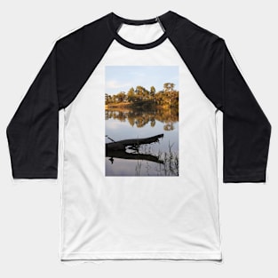 Reflections on the Murray River Baseball T-Shirt